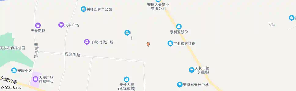 滁州安泰馨苑_公交站地图_滁州公交_妙搜公交查询2025
