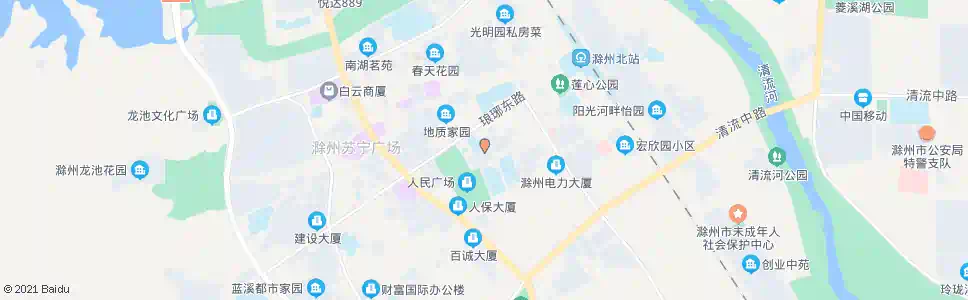 滁州康乐花园_公交站地图_滁州公交_妙搜公交查询2025
