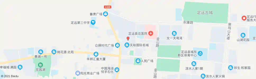 滁州上东城_公交站地图_滁州公交_妙搜公交查询2025