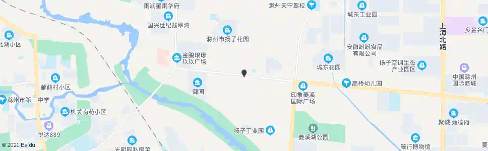 滁州二里_公交站地图_滁州公交_妙搜公交查询2025