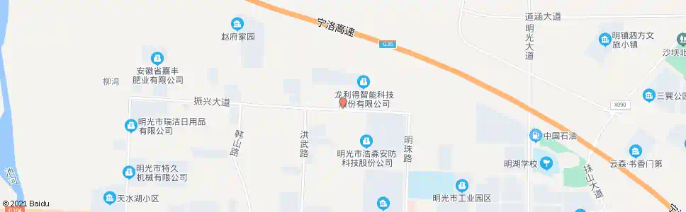 滁州瑞丰五金_公交站地图_滁州公交_妙搜公交查询2025