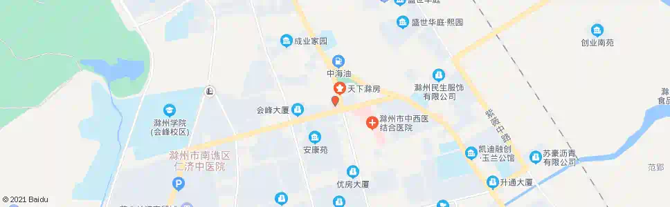 滁州疾控中心_公交站地图_滁州公交_妙搜公交查询2025