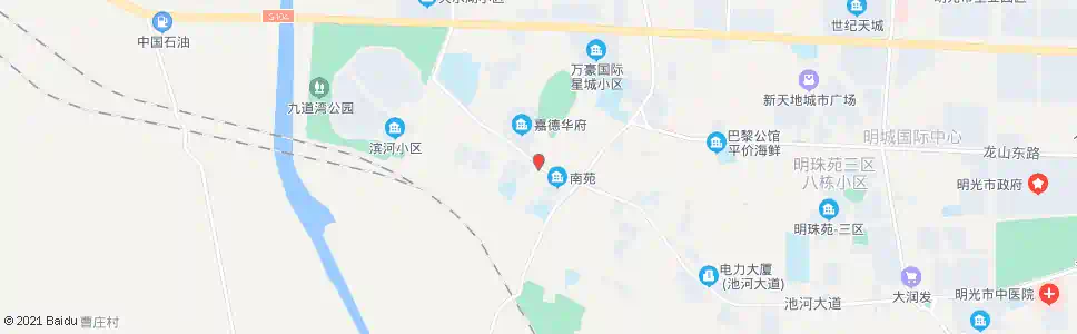 滁州西区停车场_公交站地图_滁州公交_妙搜公交查询2025