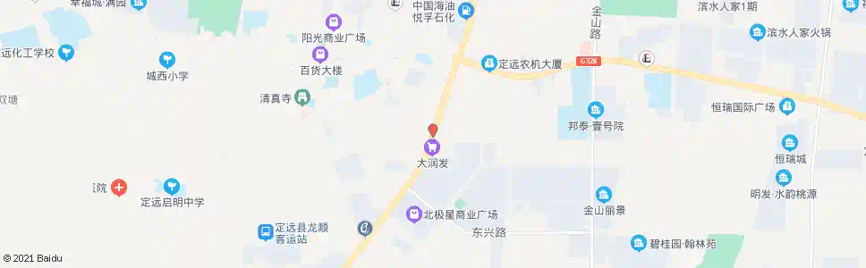 滁州大润发_公交站地图_滁州公交_妙搜公交查询2025