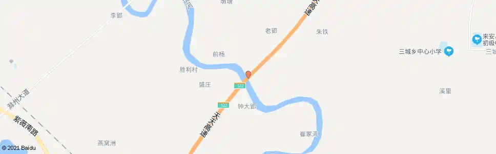 滁州清流河大桥_公交站地图_滁州公交_妙搜公交查询2025