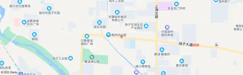 滁州扬子客车厂_公交站地图_滁州公交_妙搜公交查询2025