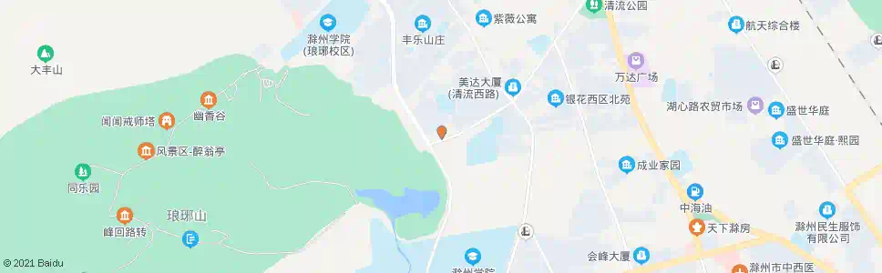 滁州凤凰湖_公交站地图_滁州公交_妙搜公交查询2025