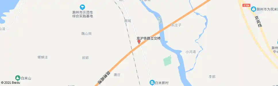 滁州胡郢_公交站地图_滁州公交_妙搜公交查询2025