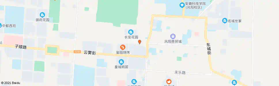 滁州五岔路西_公交站地图_滁州公交_妙搜公交查询2025
