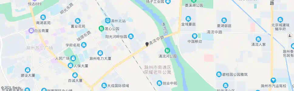 滁州创业路_公交站地图_滁州公交_妙搜公交查询2025