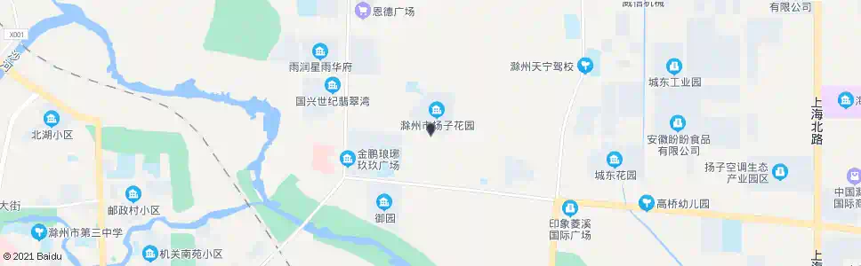 滁州长江路_公交站地图_滁州公交_妙搜公交查询2025