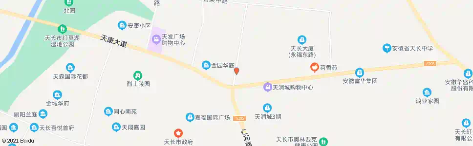 滁州五星城大酒店_公交站地图_滁州公交_妙搜公交查询2025