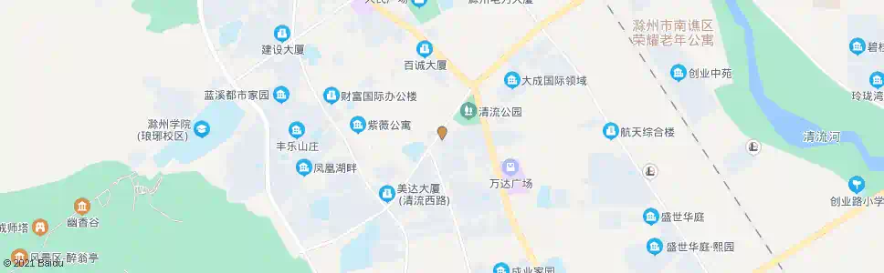 滁州交警中队_公交站地图_滁州公交_妙搜公交查询2025