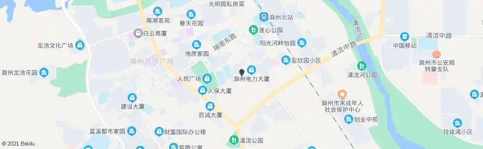 滁州新奥燃气_公交站地图_滁州公交_妙搜公交查询2025