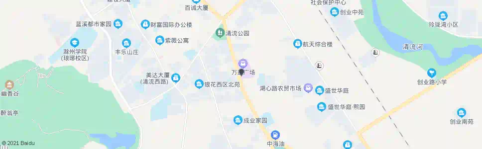 滁州华电超市_公交站地图_滁州公交_妙搜公交查询2025