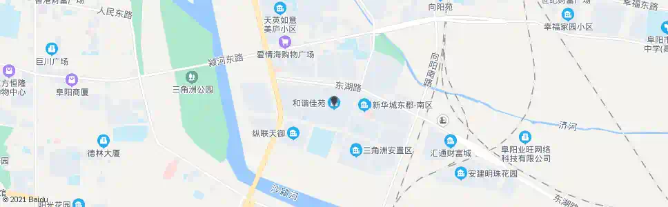 阜阳和谐佳苑_公交站地图_阜阳公交_妙搜公交查询2025