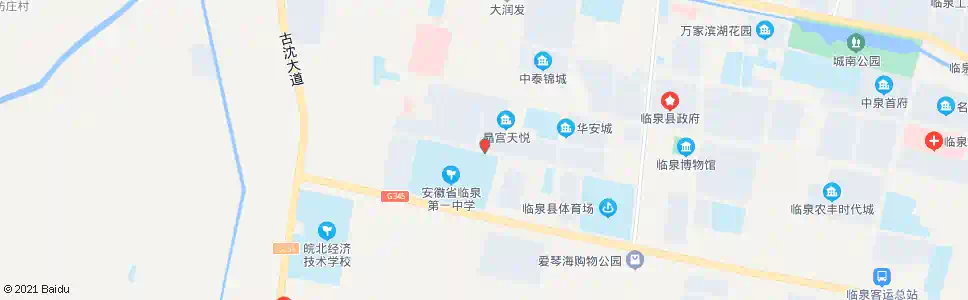 阜阳公交陪驾中心_公交站地图_阜阳公交_妙搜公交查询2025