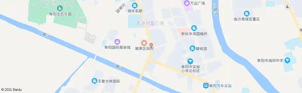 阜阳颍泉区委_公交站地图_阜阳公交_妙搜公交查询2025