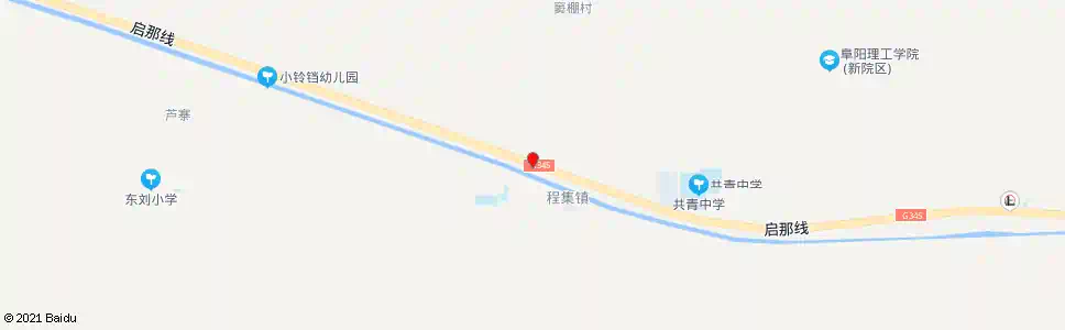 阜阳程集东_公交站地图_阜阳公交_妙搜公交查询2025