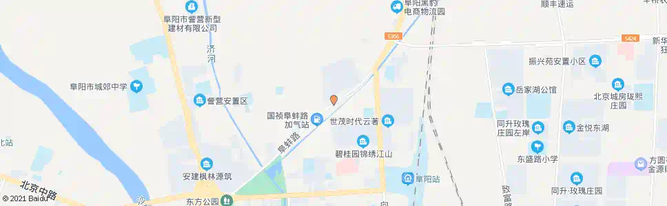阜阳轴承厂_公交站地图_阜阳公交_妙搜公交查询2025