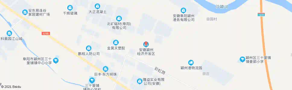 阜阳颍州开发区_公交站地图_阜阳公交_妙搜公交查询2025