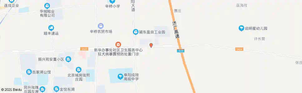 阜阳辛桥_公交站地图_阜阳公交_妙搜公交查询2025