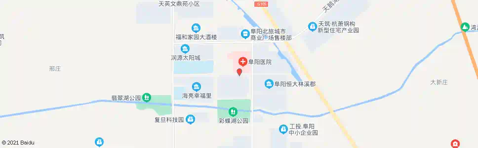 阜阳市医院_公交站地图_阜阳公交_妙搜公交查询2025