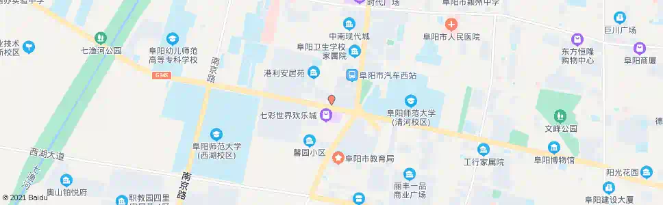 阜阳质检站_公交站地图_阜阳公交_妙搜公交查询2025