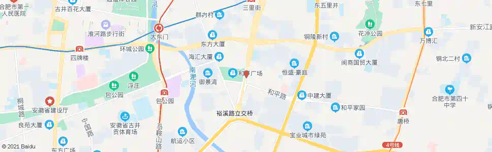 合肥东一环路站_公交站地图_合肥公交_妙搜公交查询2025