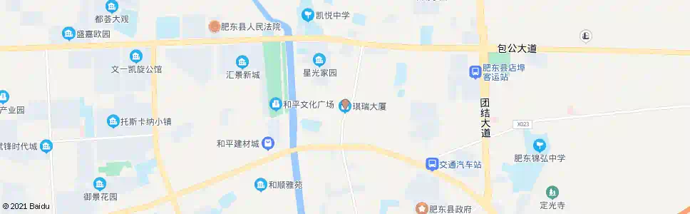 合肥祺瑞大厦_公交站地图_合肥公交_妙搜公交查询2025