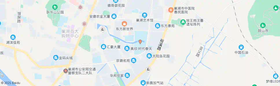 合肥巢湖市一中_公交站地图_合肥公交_妙搜公交查询2025