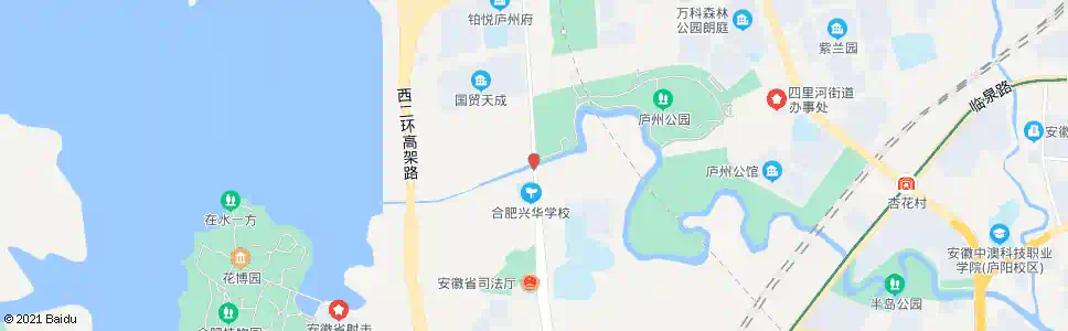 合肥怀宁北路桥_公交站地图_合肥公交_妙搜公交查询2025
