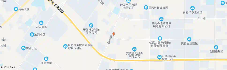 合肥蓬卧路口_公交站地图_合肥公交_妙搜公交查询2025