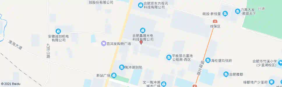 合肥鑫晟站_公交站地图_合肥公交_妙搜公交查询2025