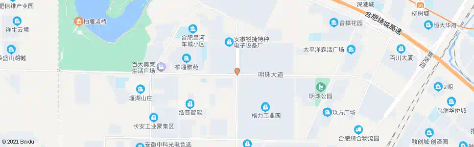 合肥杭埠路_公交站地图_合肥公交_妙搜公交查询2025