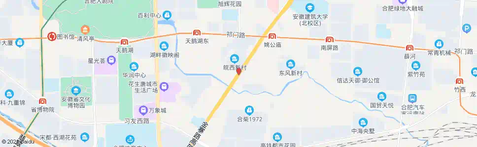 合肥十五里河_公交站地图_合肥公交_妙搜公交查询2025