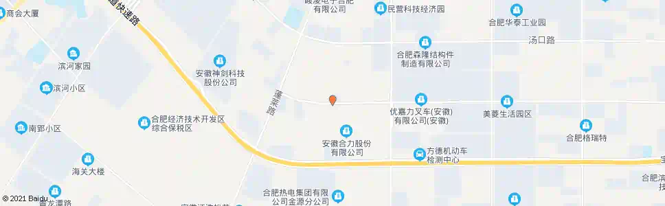 合肥卧百路口_公交站地图_合肥公交_妙搜公交查询2025