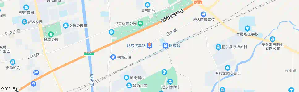 合肥肥东汽车站_公交站地图_合肥公交_妙搜公交查询2025