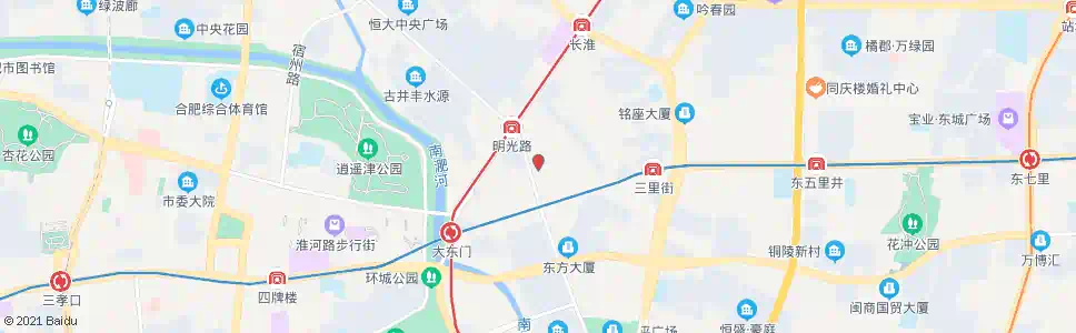 合肥省汽校_公交站地图_合肥公交_妙搜公交查询2025