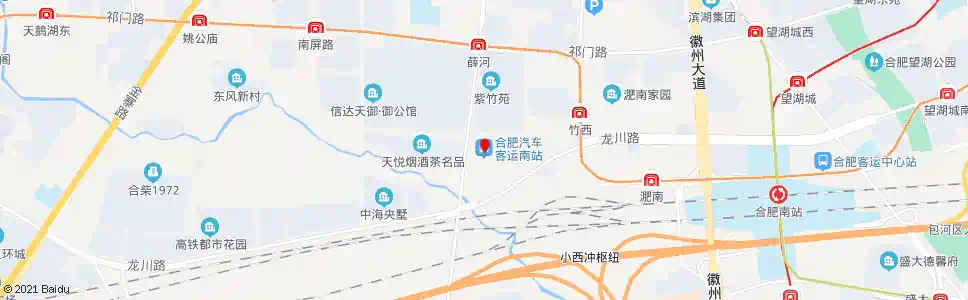 合肥客运南站_公交站地图_合肥公交_妙搜公交查询2025