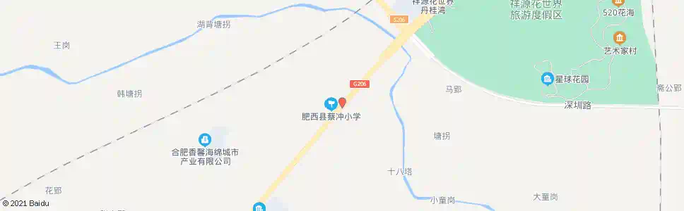 合肥蔡冲_公交站地图_合肥公交_妙搜公交查询2025