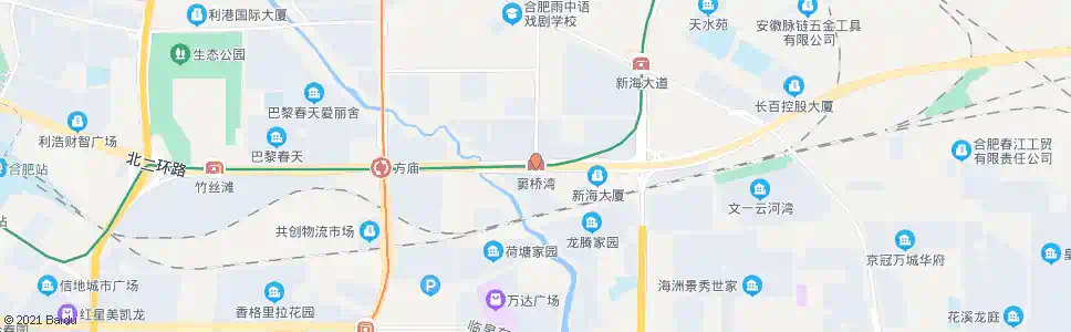 合肥窦桥湾_公交站地图_合肥公交_妙搜公交查询2025