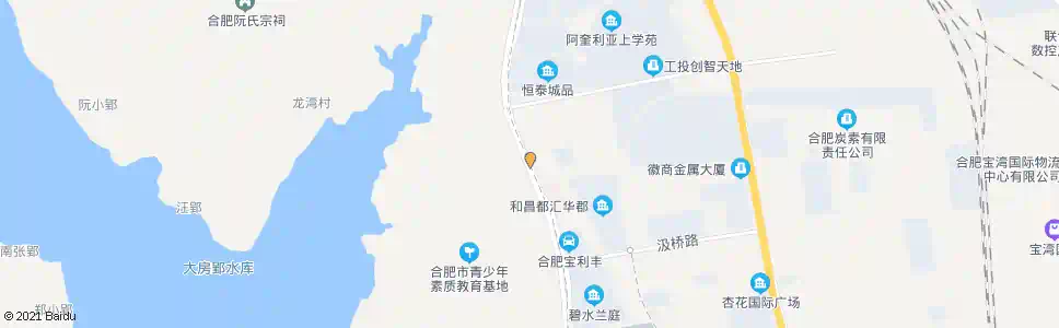 合肥庐州医院_公交站地图_合肥公交_妙搜公交查询2025