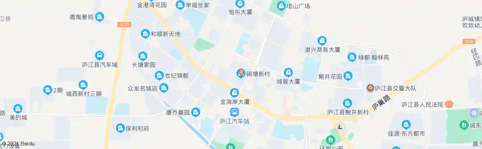 合肥磙塘新村_公交站地图_合肥公交_妙搜公交查询2025