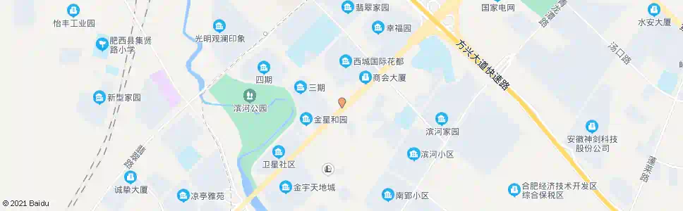 合肥环球世家_公交站地图_合肥公交_妙搜公交查询2025