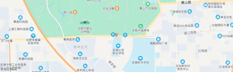 合肥警察学院_公交站地图_合肥公交_妙搜公交查询2025