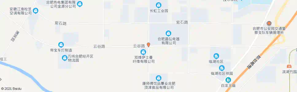 合肥云莲路口_公交站地图_合肥公交_妙搜公交查询2025