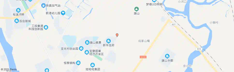 合肥亚光五队_公交站地图_合肥公交_妙搜公交查询2025