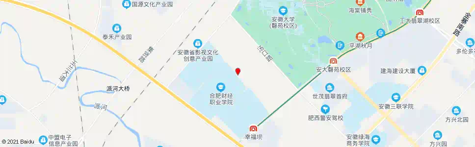 合肥合肥财经学院_公交站地图_合肥公交_妙搜公交查询2025