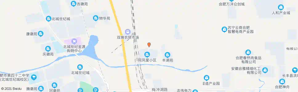 合肥双墩小学_公交站地图_合肥公交_妙搜公交查询2025